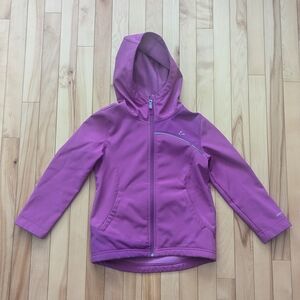 Purple Hooded Jacket